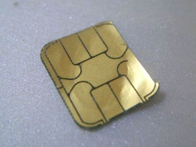 ICカード付きクレジットカードの分解写真１